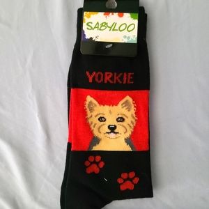 Sabyloo Yorkie Dress Socks - Size 10-13